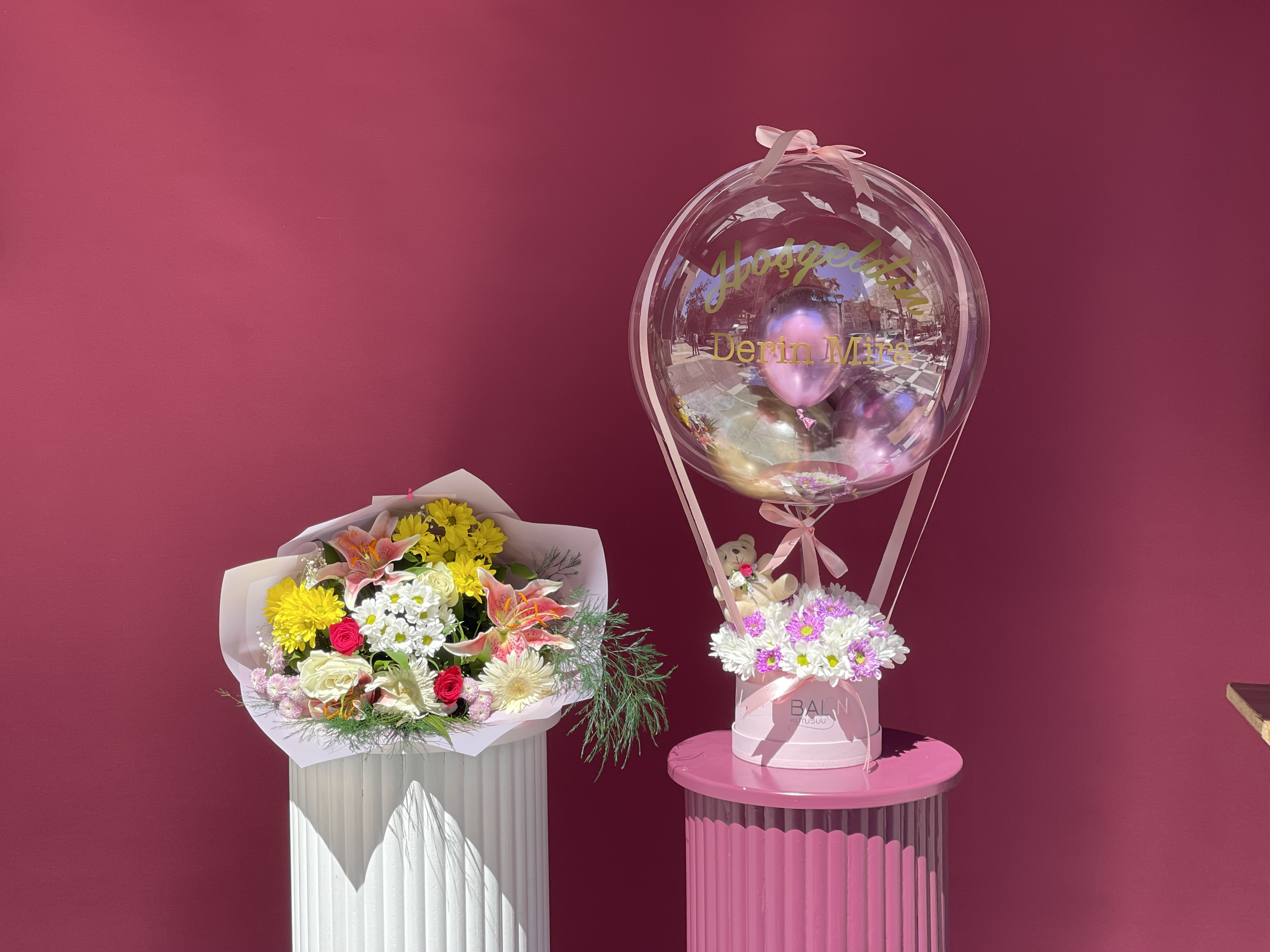 Renkli Çiçek Konsepti-Renkli Buket