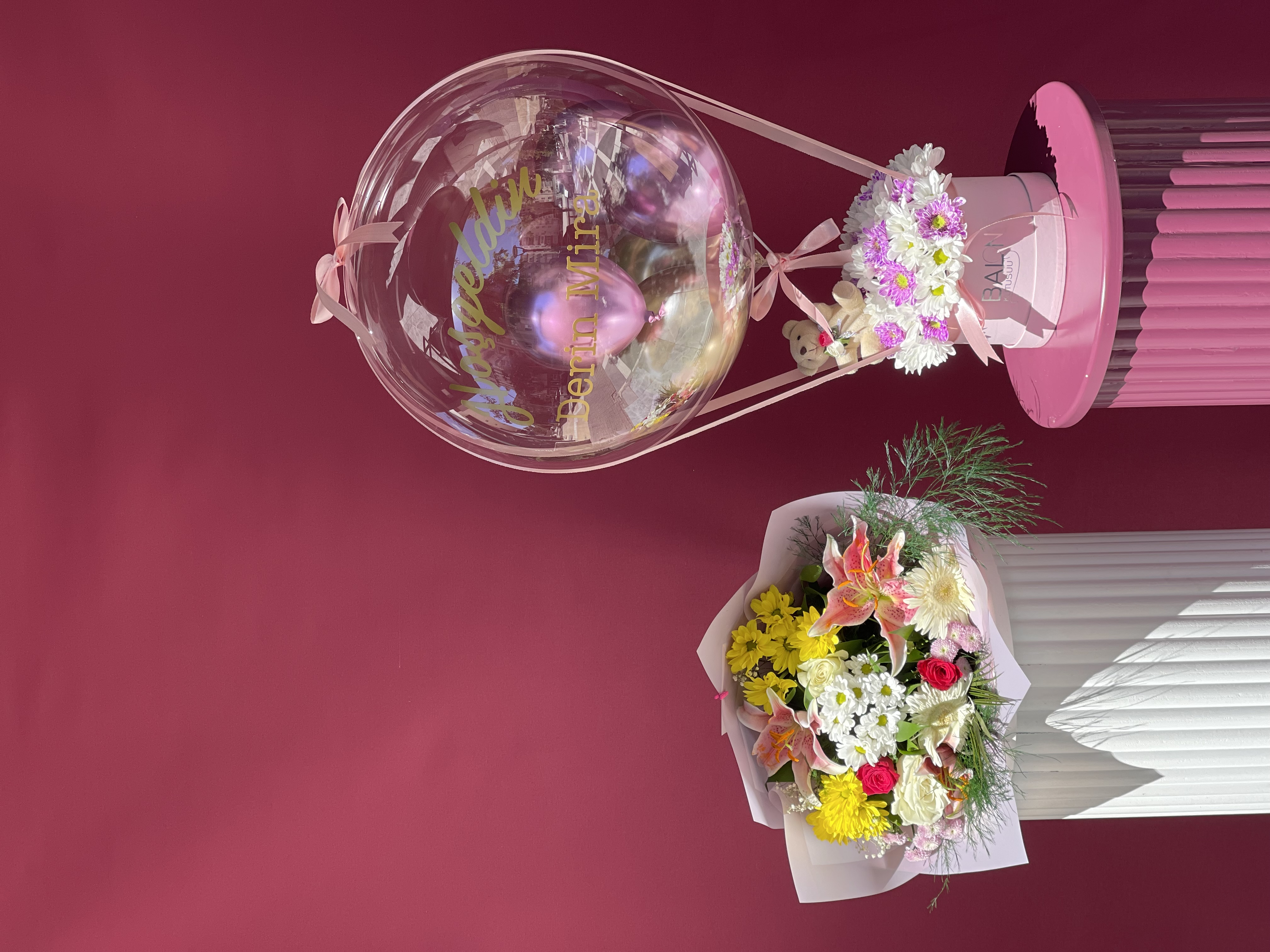 Renkli Çiçek Konsepti-Renkli Buket