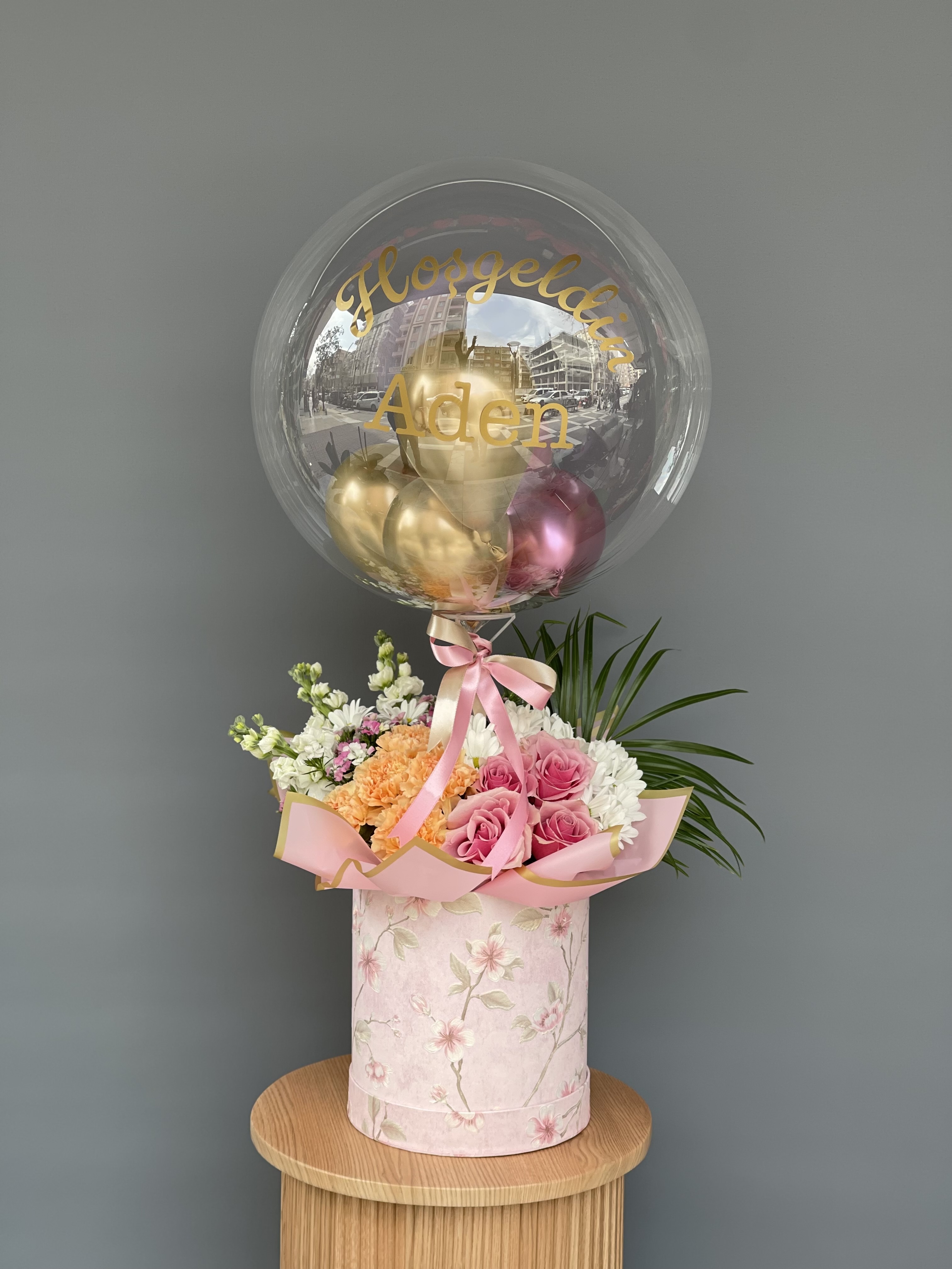 Karışık Çiçek Aranjman Konsepti