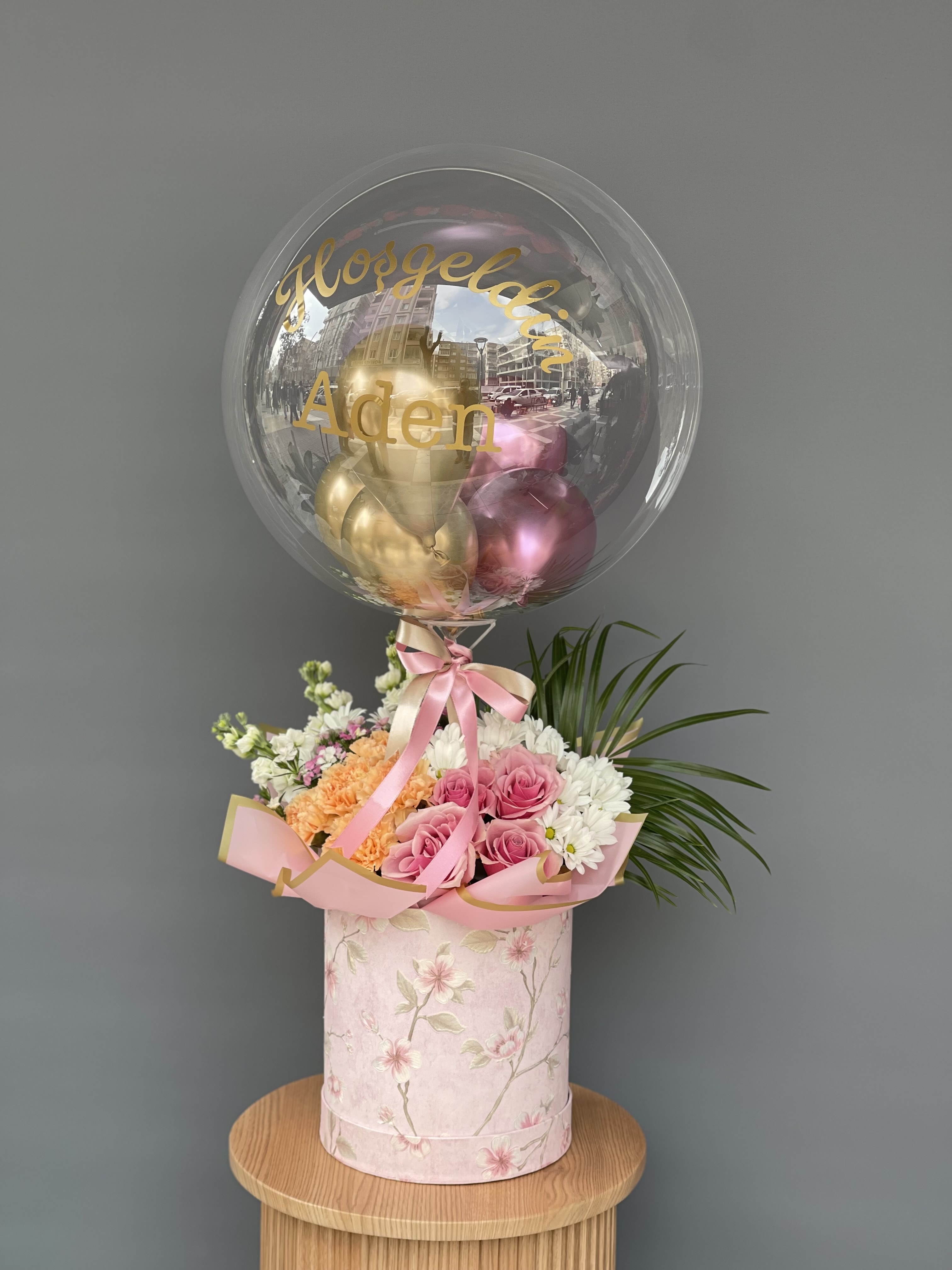 Karışık Çiçek Aranjman Konsepti