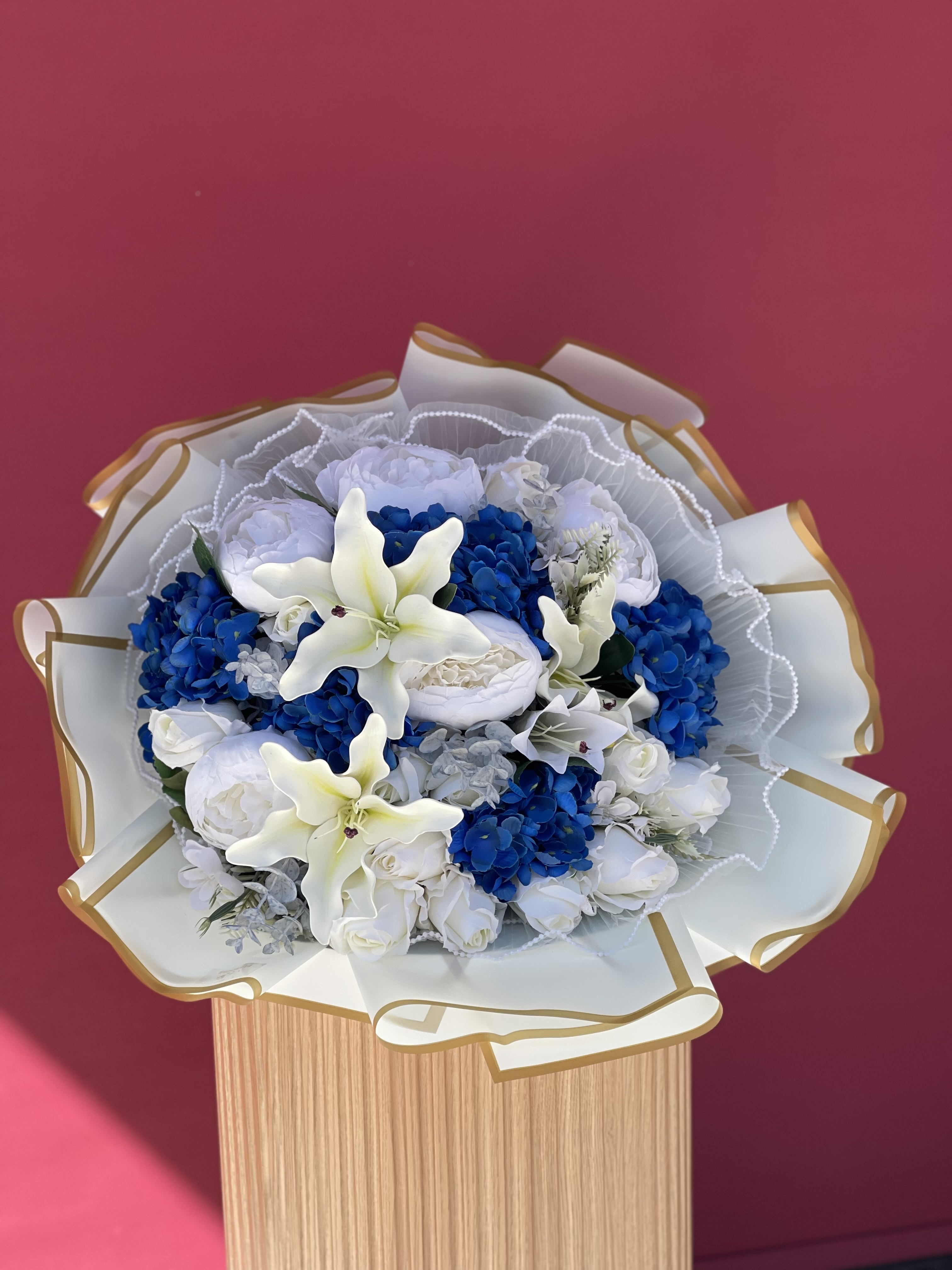 Yapay Çiçek İsteme Buketi