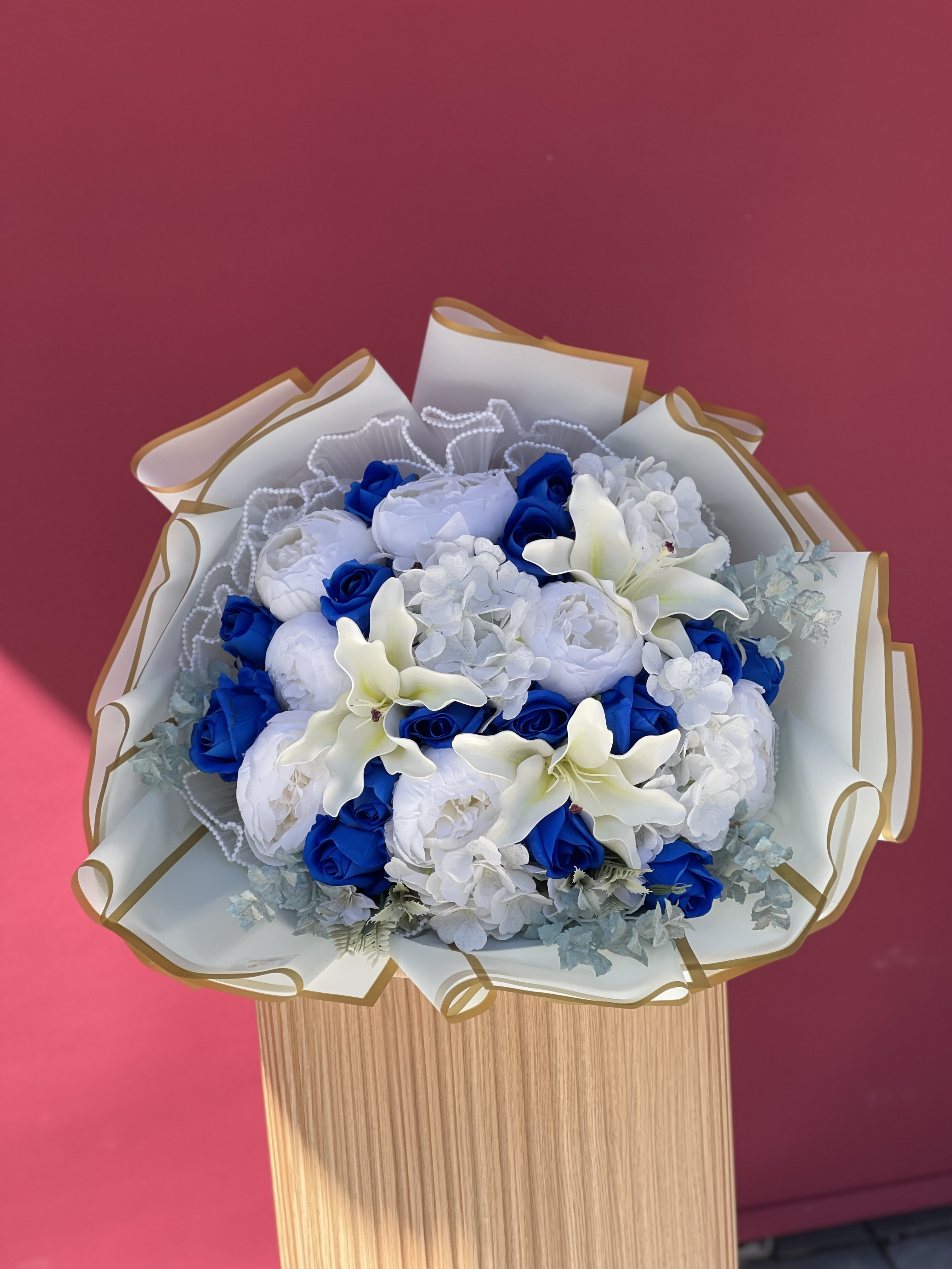 Yapay Çiçek İsteme Buketi