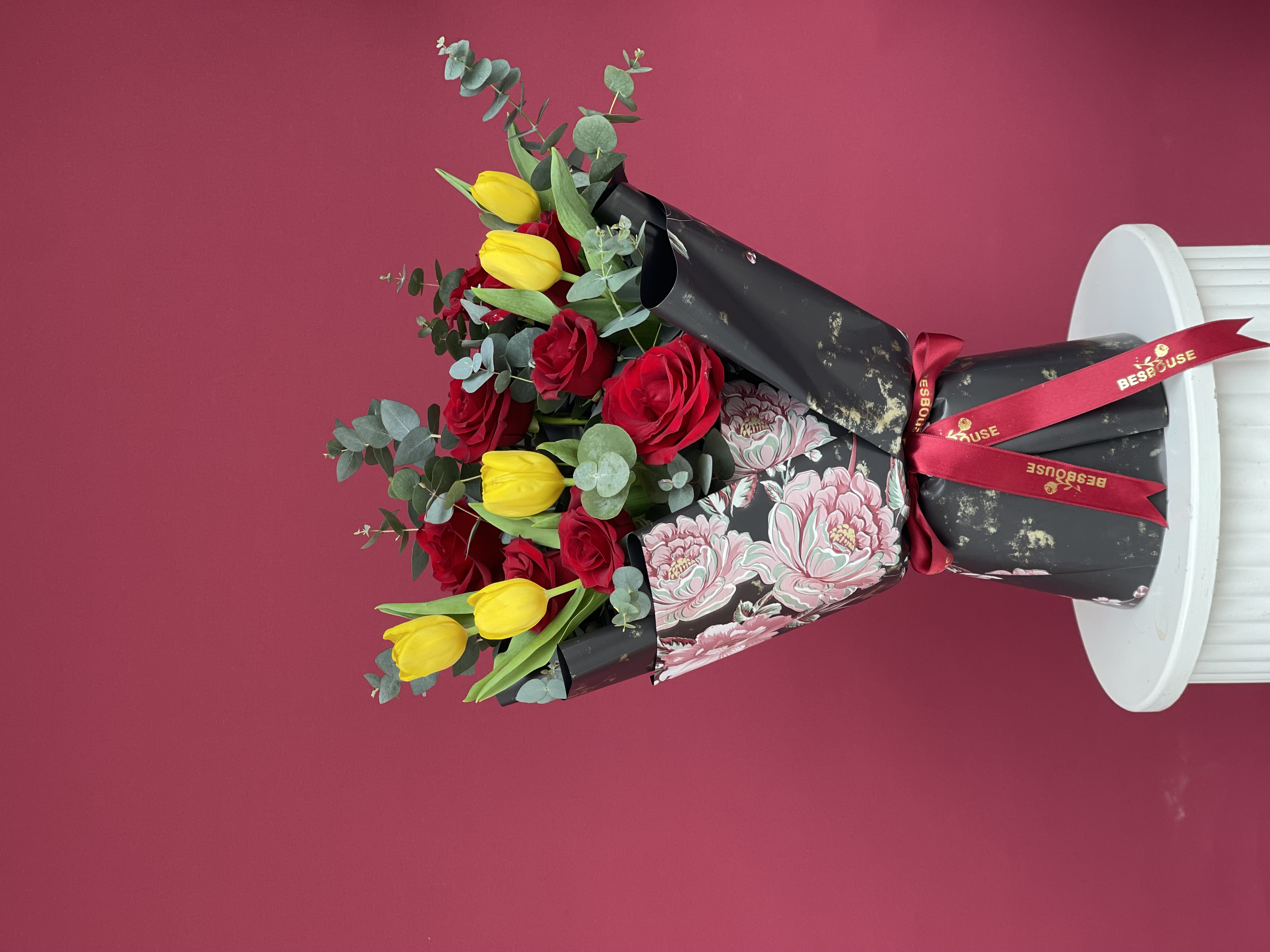 Özel Lale Gül Buketi