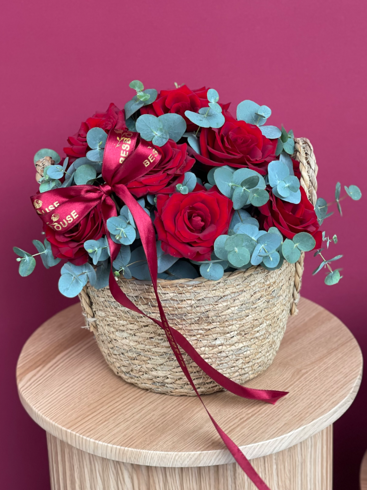 Kırmızı Gül Sepeti